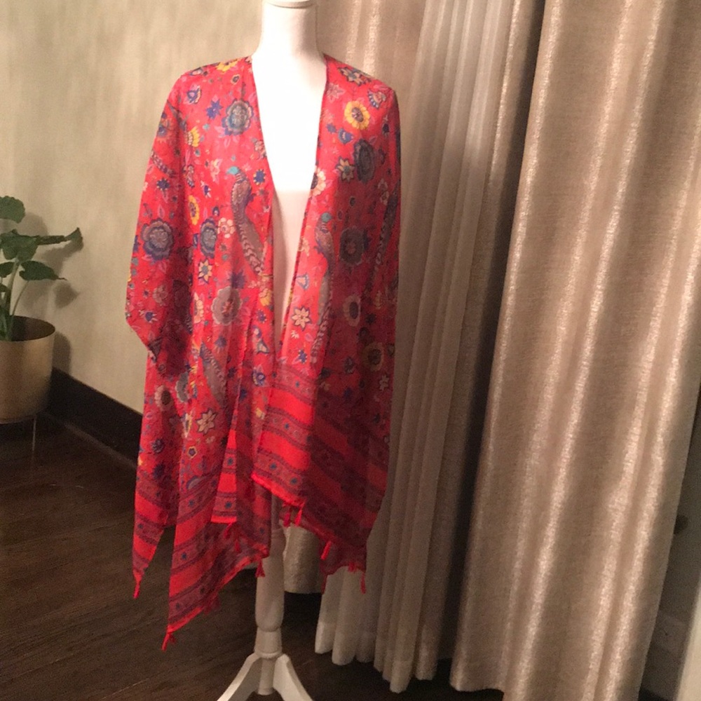 Sheer cover up/ duster
